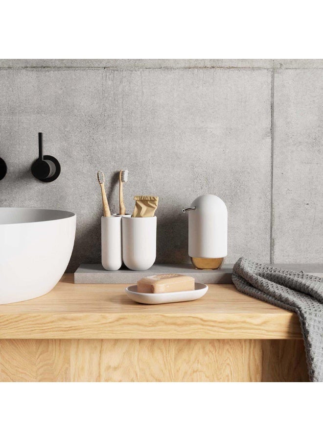 2 Pack Silicone Soap Dish Holder, Flexible Soap Box Self Draining, Anti-Slip Soap Tray for Shower, Bathroom Kitchen Countertop or Shelf, Easy to Clean - Image 3